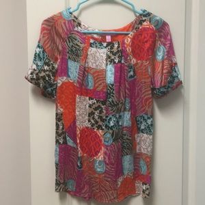 Lilly pulitzer silk top
